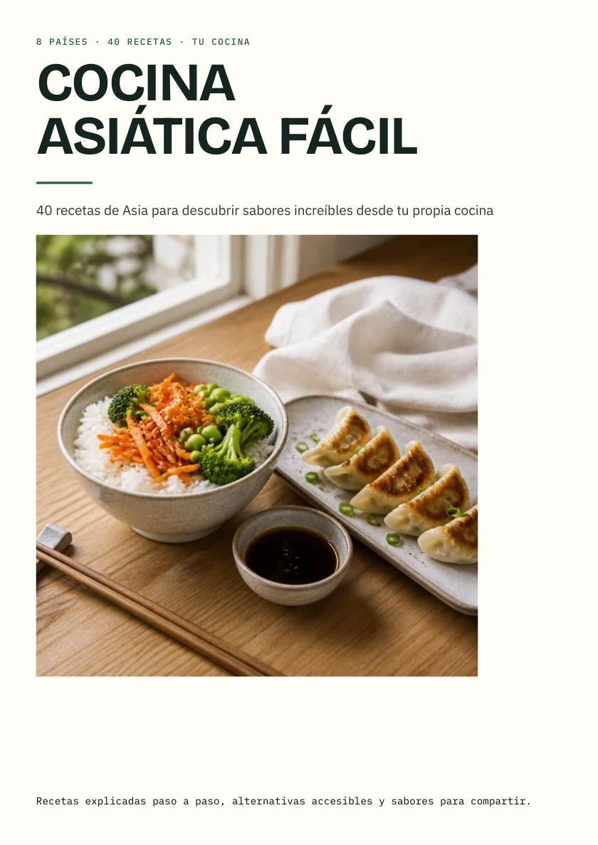 Portada original del bono Cocina Asiática Fácil